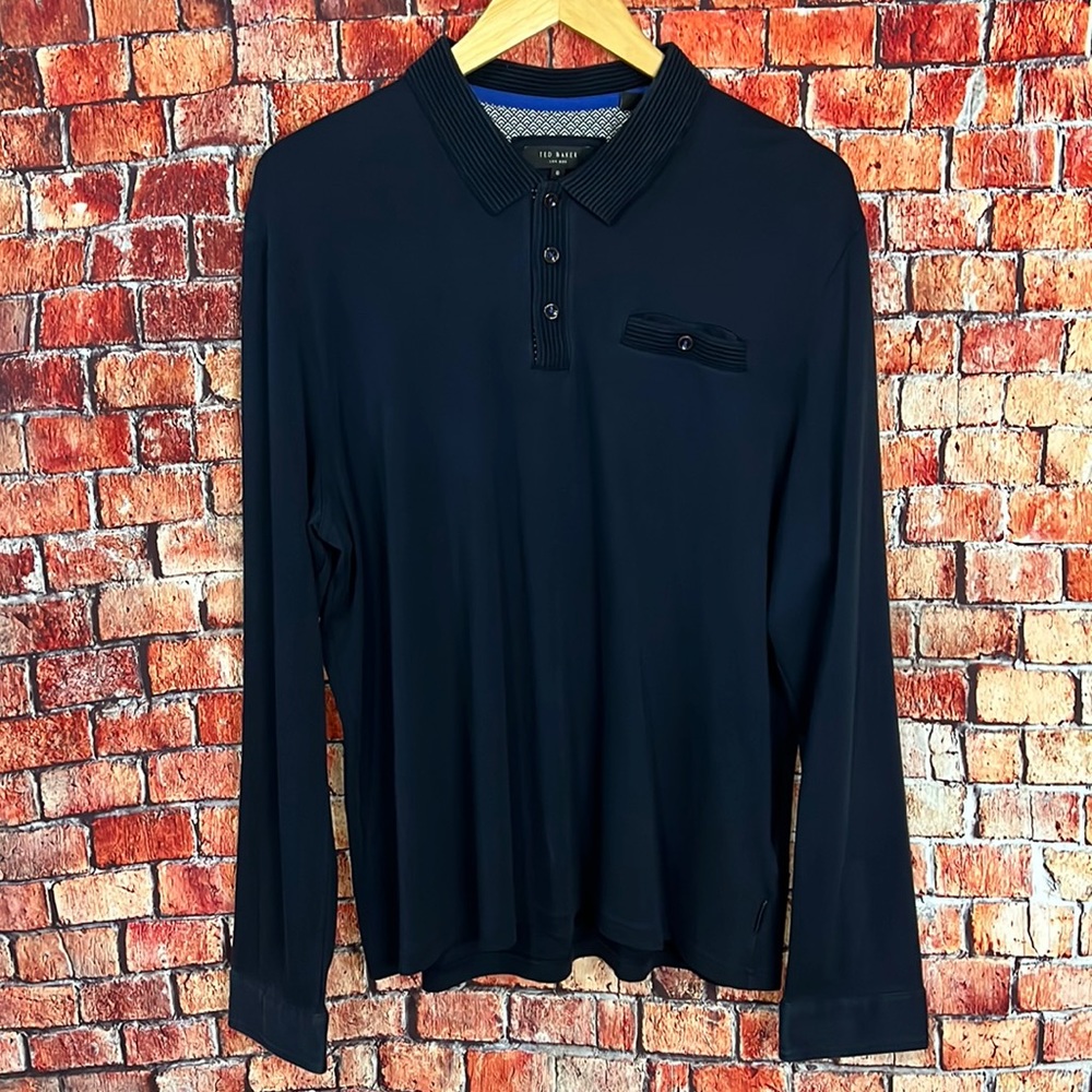 Ted Baker | Blue Long Sleeved Shirt